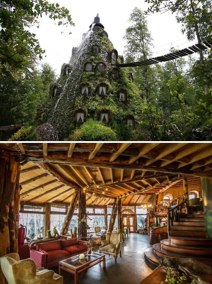 Hoteles Asombrosos Del Mundo, Montaña Mágica Lodge - Chile