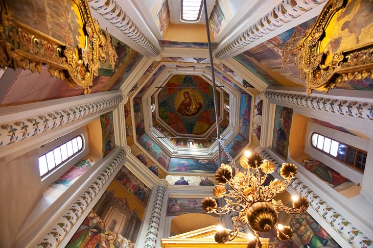 Catedrales Hermosas Del Mundo, Catedral de San Basilio, Moscú, Rusia interior