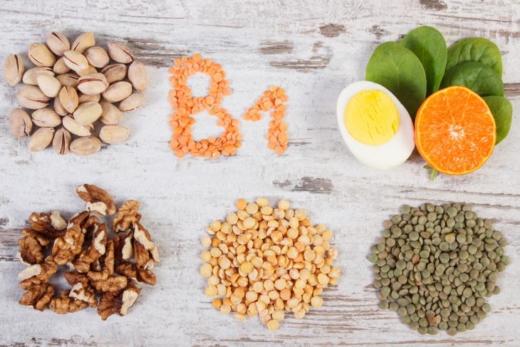 Vitamina B1 y Migrañas, alimentos que contienen vitamina B1