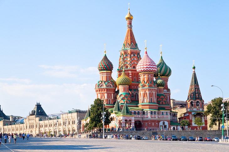 Catedrales Hermosas Del Mundo, Catedral de San Basilio, Moscú, Rusia