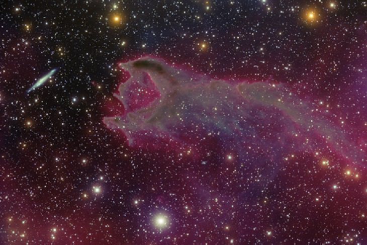 Imágenes Del Espacio, Región de formación estelar del glóbulo cometario CG4