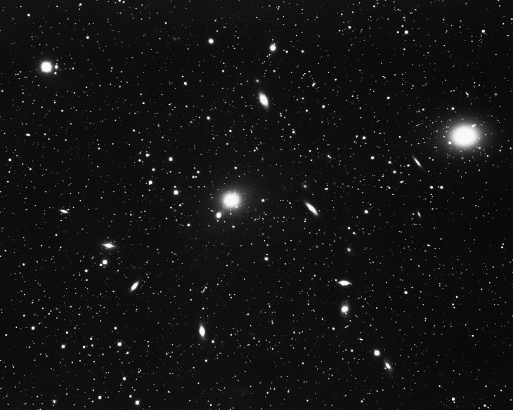 Imágenes Del Espacio, Un cúmulo de galaxias en la constelación del Centauro