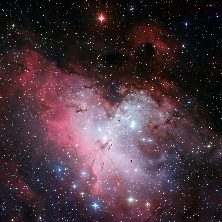 Imágenes Del Espacio, Imagen de la Nebulosa del Águila