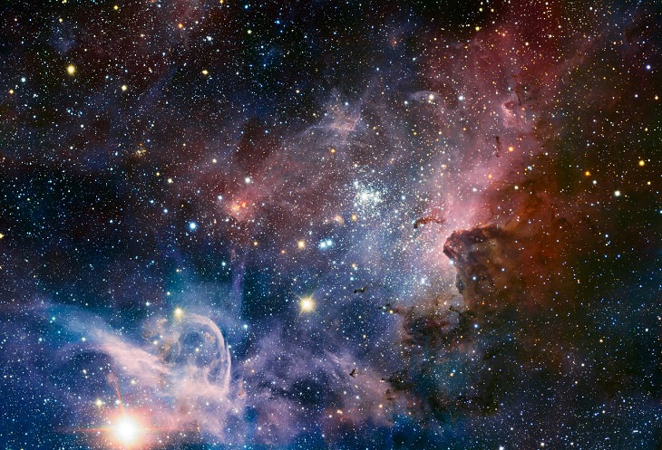 Imágenes Del Espacio, Imagen de los Secretos Ocultos de la Nebulosa Carina