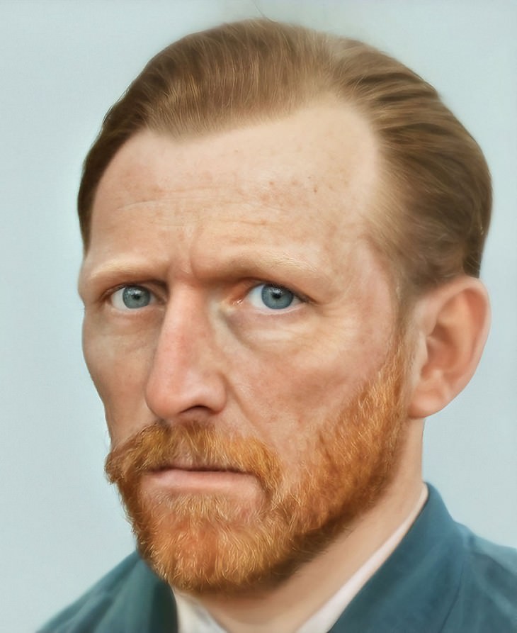 Fotografías De Figuras Históricas, Vincent Van Gogh