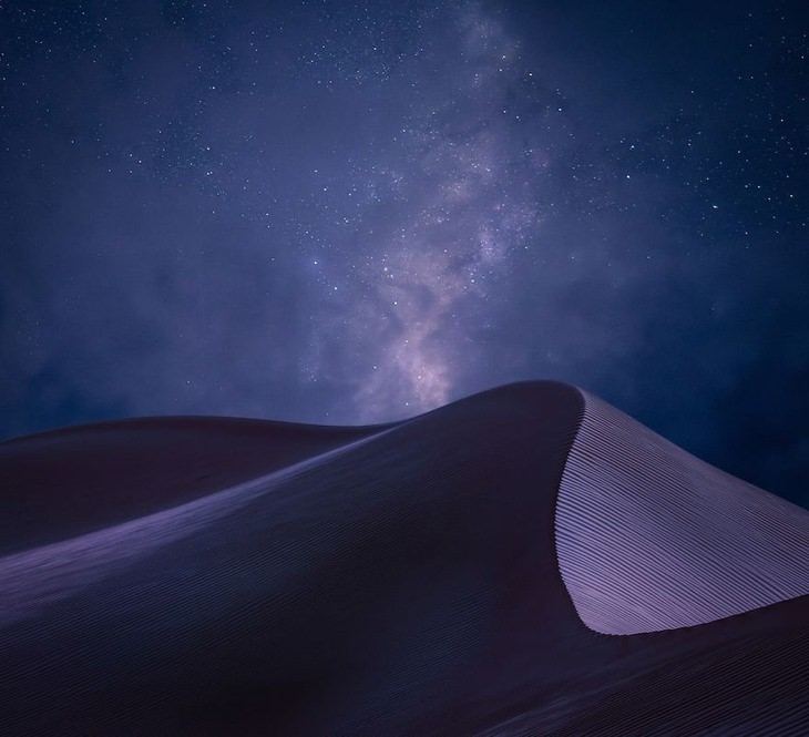Desierto de Sharqiya Sands, Omán por Peter Adam Hoszang