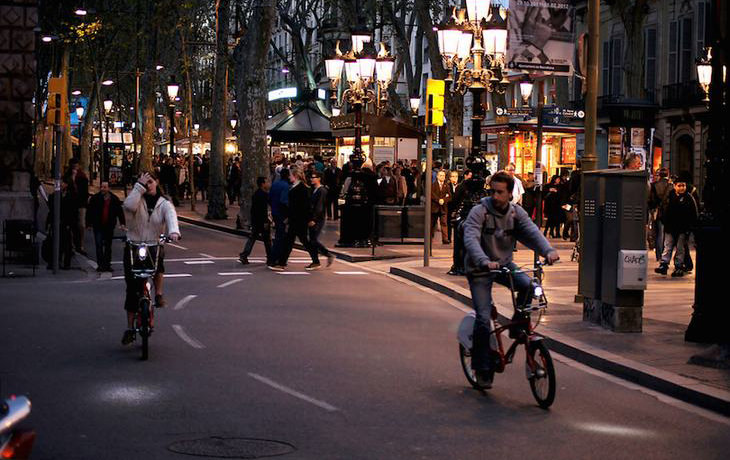 Las Mejores Ciudades Para Los Ciclistas, Barcelona, España