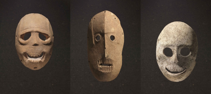 Historia de las máscaras Máscaras espirituales neolíticas