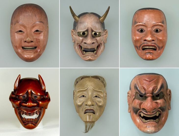 Historia de las máscaras Máscaras Noh