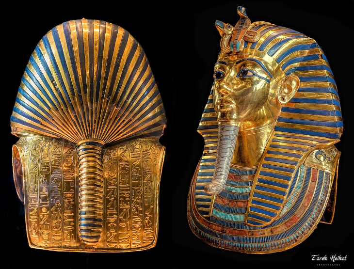 Historia de las máscaras Máscaras funerarias egipcias