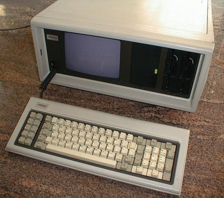 Primeras Computadoras Portátiles, La portátil de Compaq