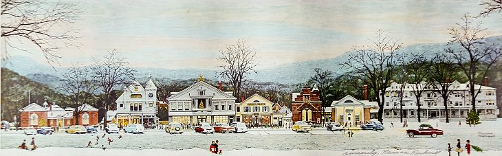 Pinturas De Norman Rockwell, Un hogar para Navidad (1967)
