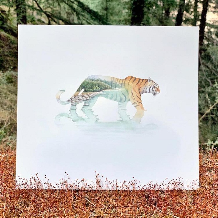Pinturas De Animales, tigre