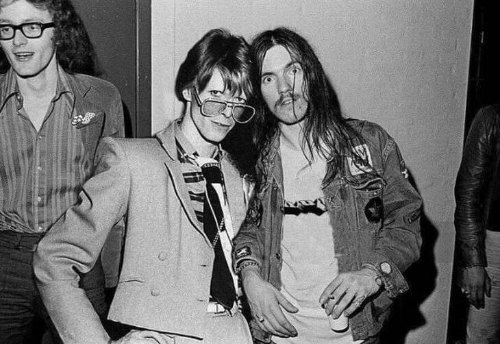 Fotos Falsificadas, David Bowie y Lemmy de Motorhead