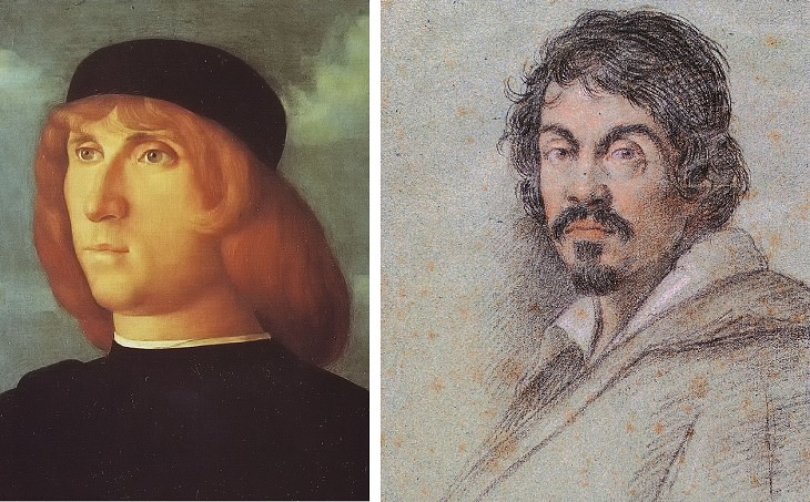 Artistas Rivales, Giovanni Bellini y Caravaggio