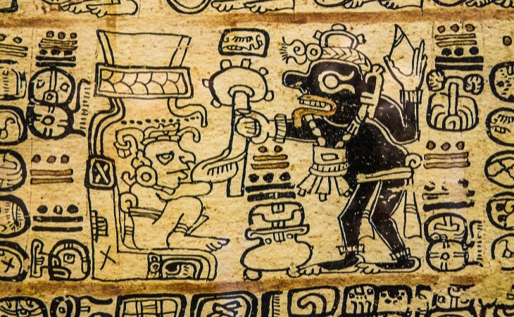 El Imperio Azteca, jeroglíficos aztecas