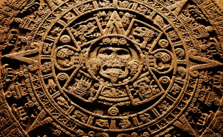 El Imperio Azteca, reloj azteca