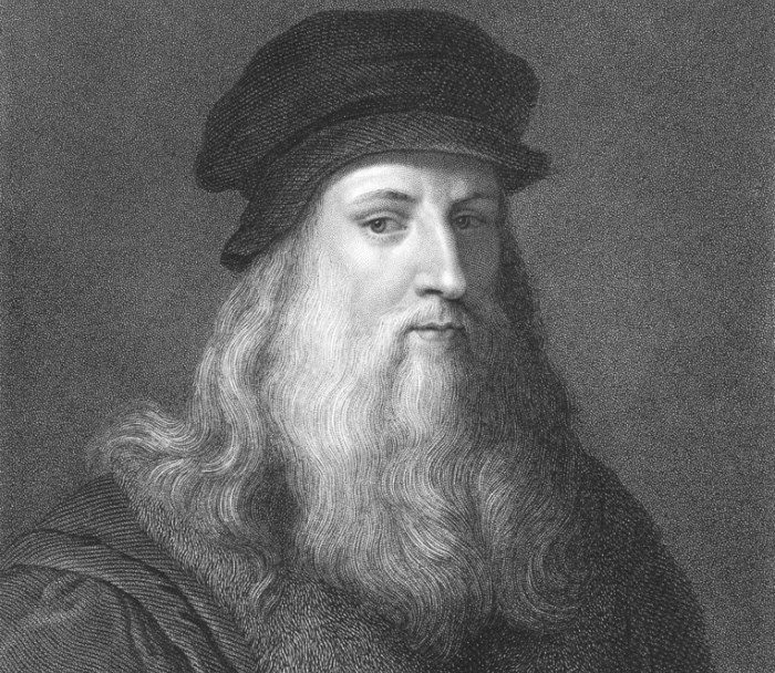 La Vida De Leonardo da Vinci, retrato de Leonardo da Vinci