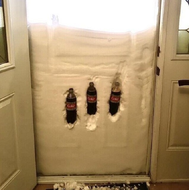 Tormenta de nieve en Buffalo, bebidas