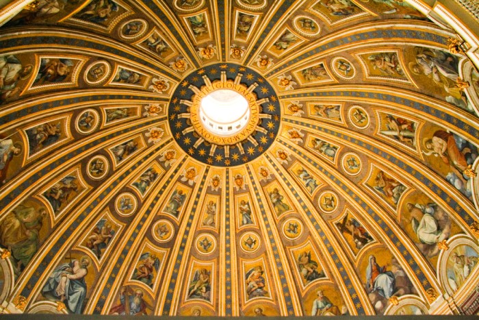Techo de di Pietro en Roma, obra de Miguel Ángel