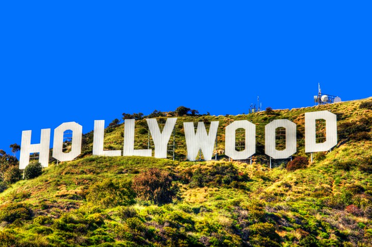 El famoso letrero de Hollywood, Los Ángeles