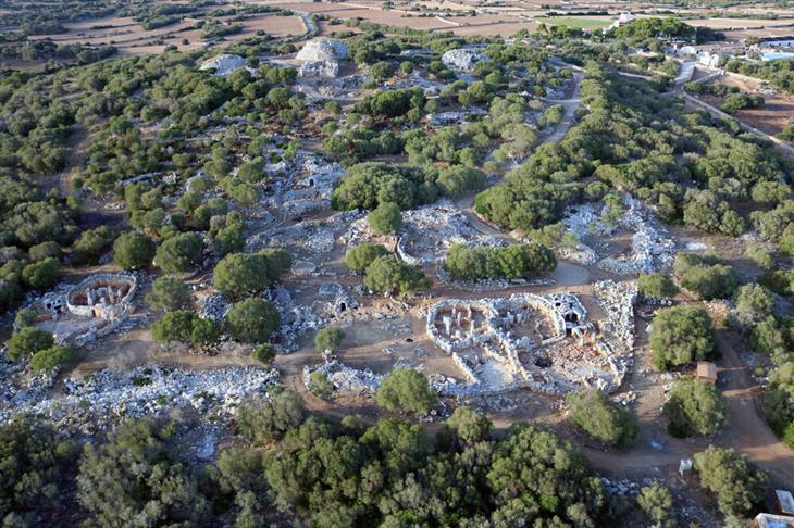 Yacimientos antiguos de la Menorca talayótica, España