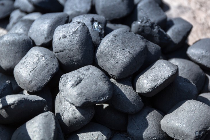 Briquetas de carbón