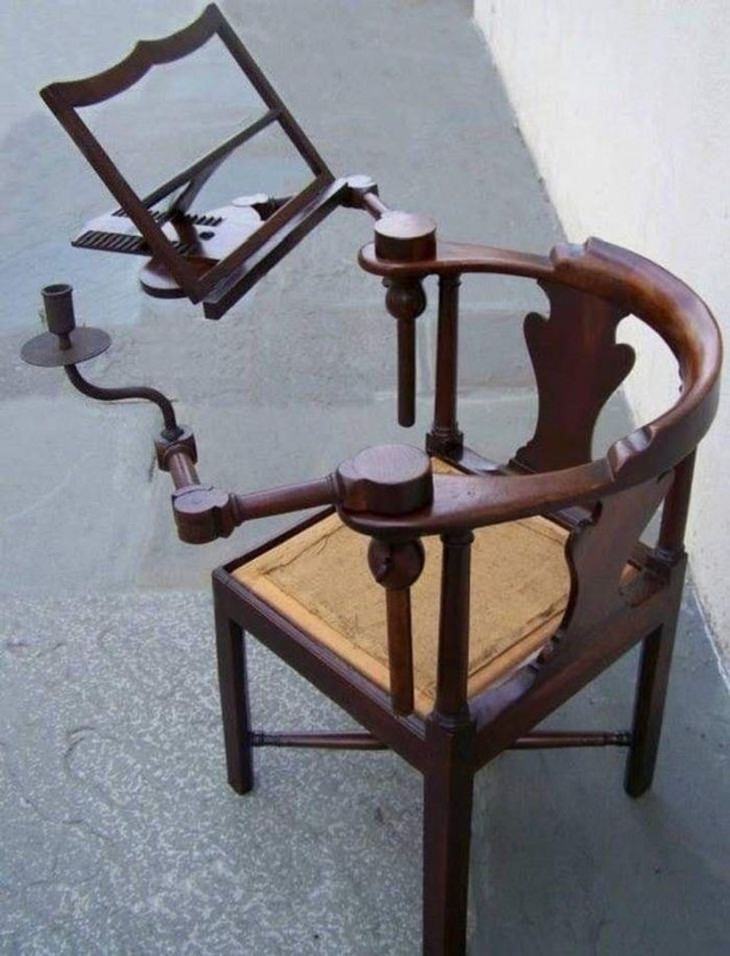 Inventos Del Pasado, silla para leer