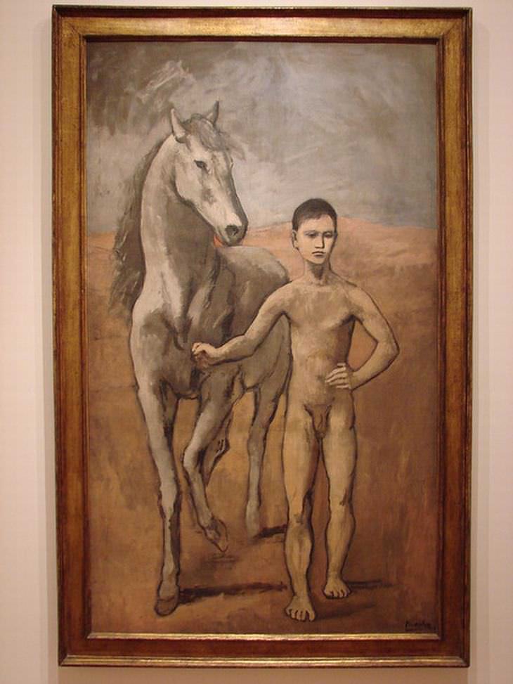 el artista y el caballo
