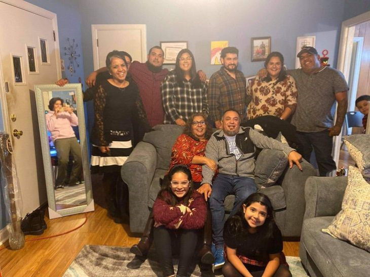 Familias Con Sentido Del Humor, todos en la foto familiar