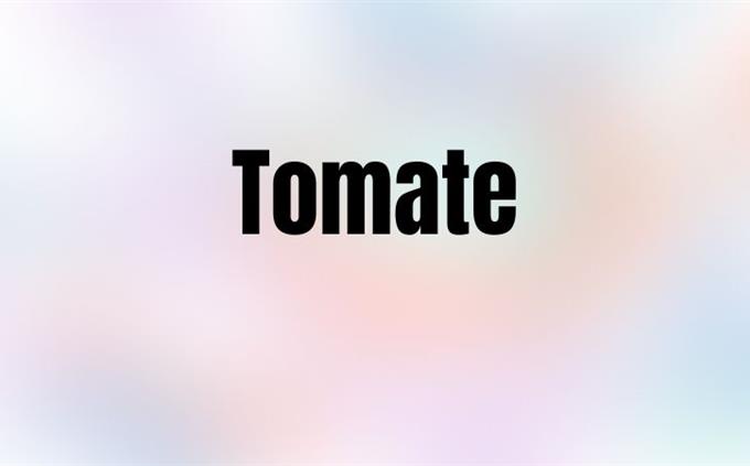 What word comes to mind when you hear the word "tomato"?