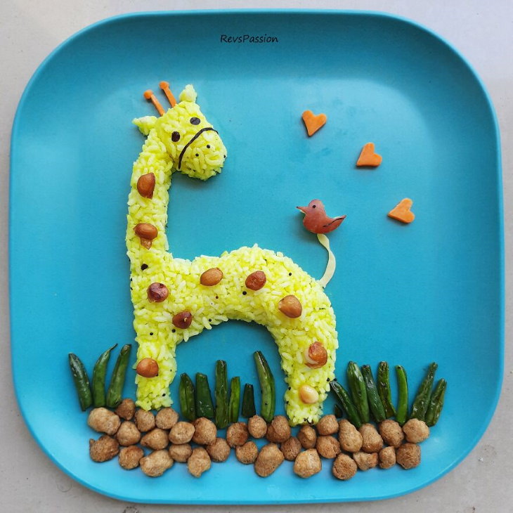 Arte Comestible, jirafa