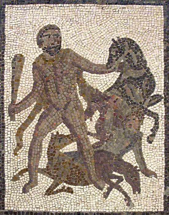 Criaturas de la mitología y el folclore inspiradas en los caballos, Las yeguas de Diomedes o yeguas de Tracia, los caballos devoradores de hombres de Diomedes, hijo de Ares, en la mitología griega.