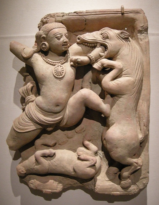 Criaturas de la mitología y el folclore inspiradas en los caballos, Keshi, el demonio-caballo de la mitología hindú