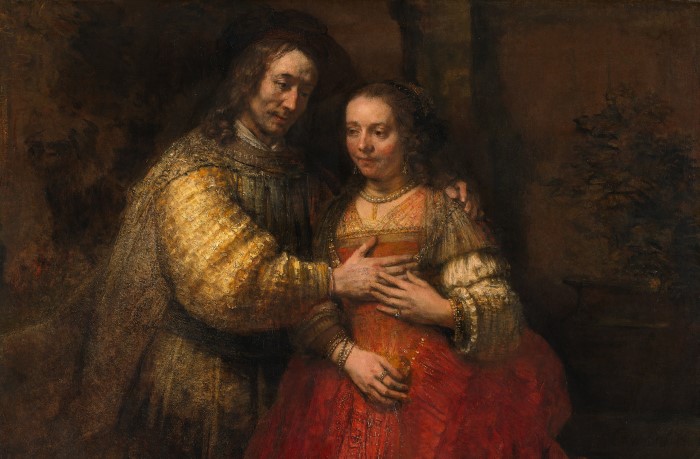 Cuadro de Rembrandt La novia judía