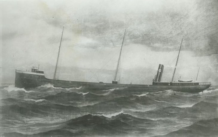 Barcos históricos hundidos en los Grandes Lagos El SS W.H. Glicher