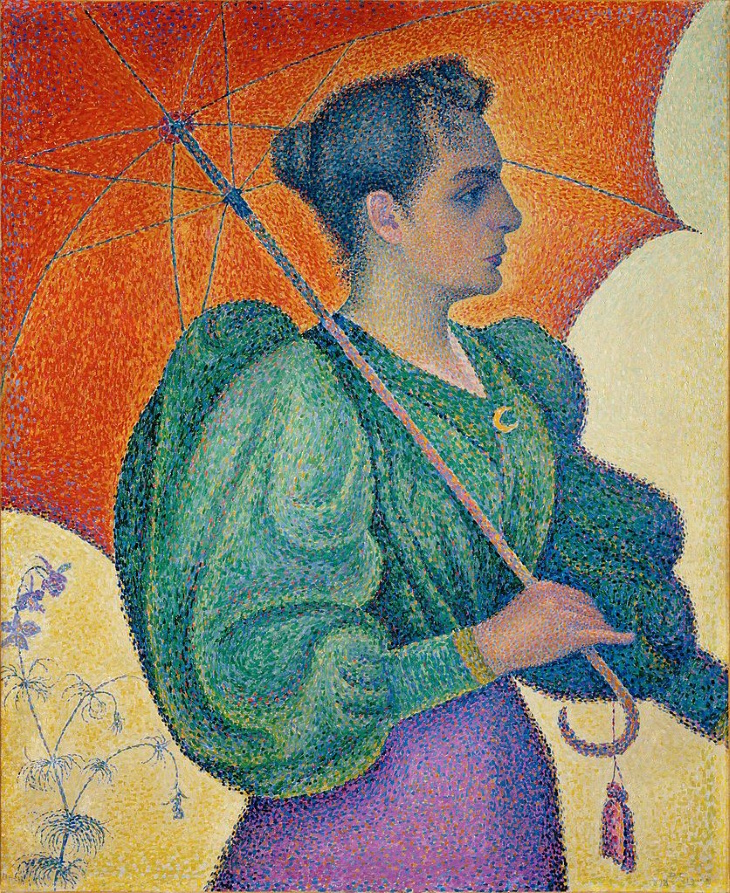 Mujer con sombrilla (1893)