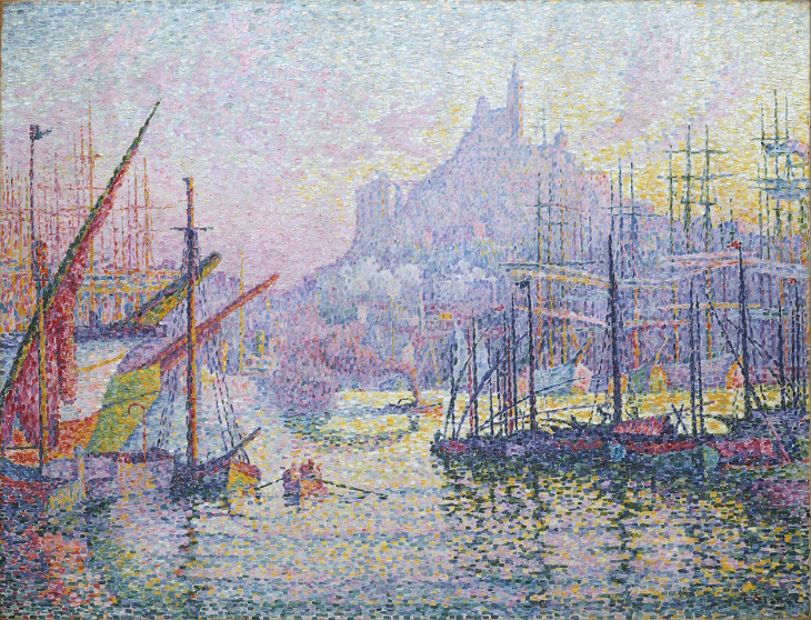 Vista del Puerto de Marsella (1905)