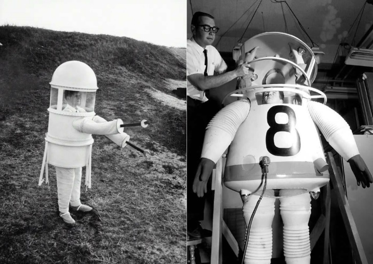 Fotos De La Historia, prototipos divertidos de trajes espaciales