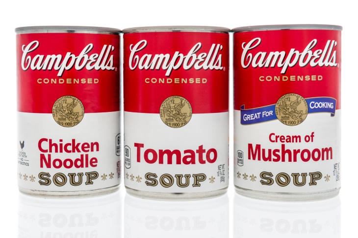 Hechos Fascinantes Sobre La Comida, sopa Campbell's 