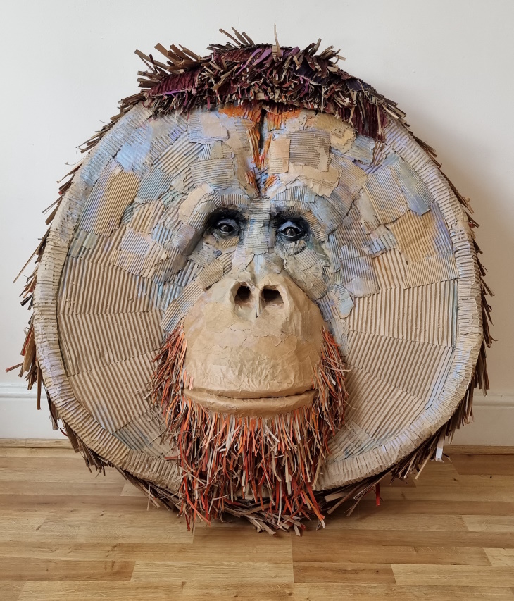 Esculturas De Animal De Josh Gluckstein, orangután
