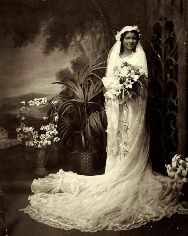 Fotos Históricas, "Una hermosa novia (1930)"