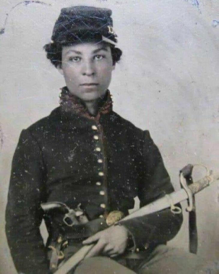 Fotos Históricas, La soldado de la Unión de EE. UU. Cathy Williams1862