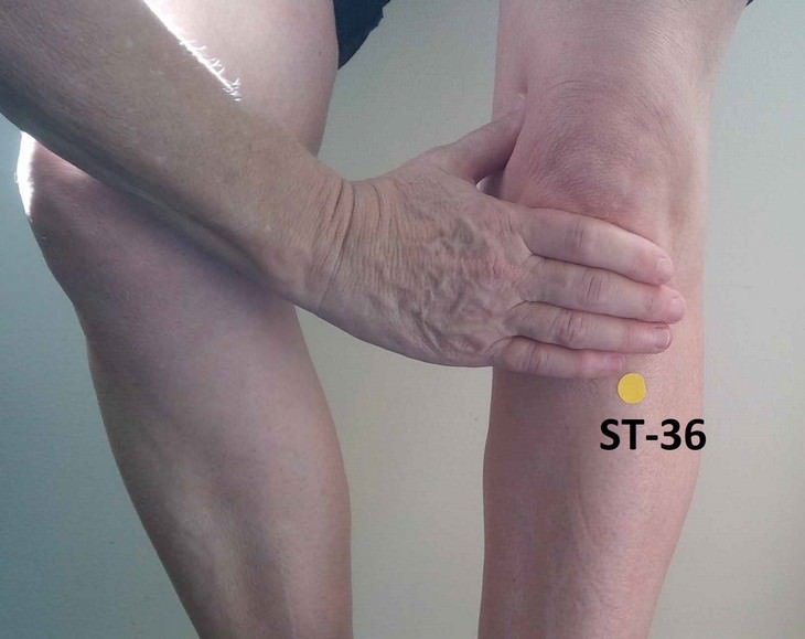 Acupresión Para Los Calambres En Las Piernas, ST-36 - aliviar la tensión muscular en las pantorrillas