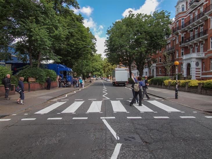 Calles Famosas, Abbey Road, Londres, Reino Unido