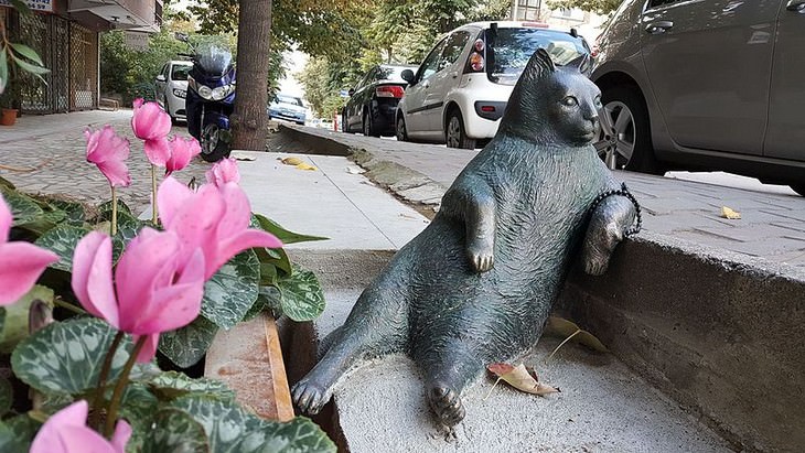 Esculturas De Animales De Todo El Mundo, "Tombili", Estambul, Turquía