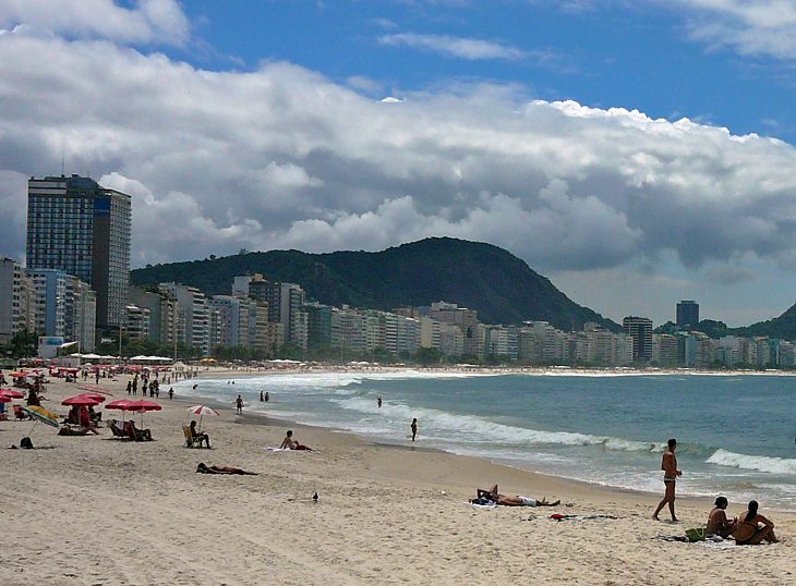 Atracciones Turísticas En Río De Janeiro, Playa de Copacabana