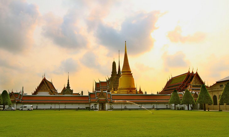 Palacios Del Lejano Oriente, Palacio del Rey de Tailandia, Bangkok, Tailandia