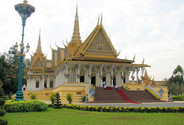 Palacios Del Lejano Oriente,  El Palacio Real, Phnom Penh, Camboya