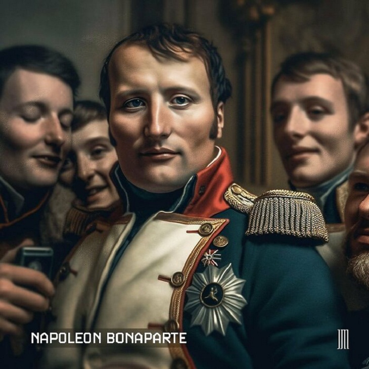 Fotos Creadas Por IA, Napoleón Bonaparte